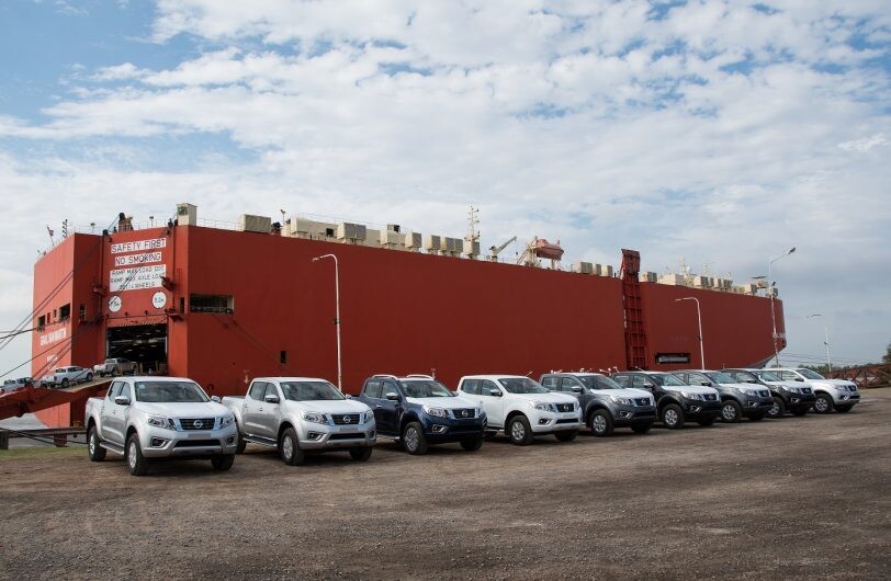 Nissan ya exporta la Frontier a Brasil