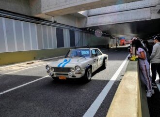 Festejos por la inauguración del Paseo del Bajo
