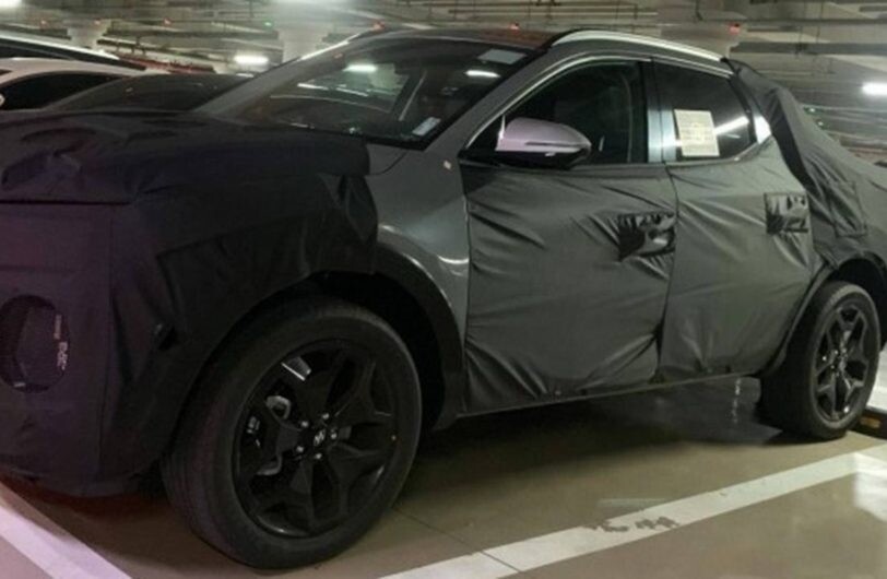 Cazan a la pick up de Hyundai con su carrocería definitiva