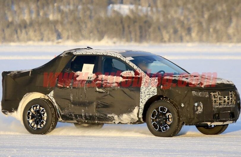 La pick up de Hyundai, cazada en mayor detalle