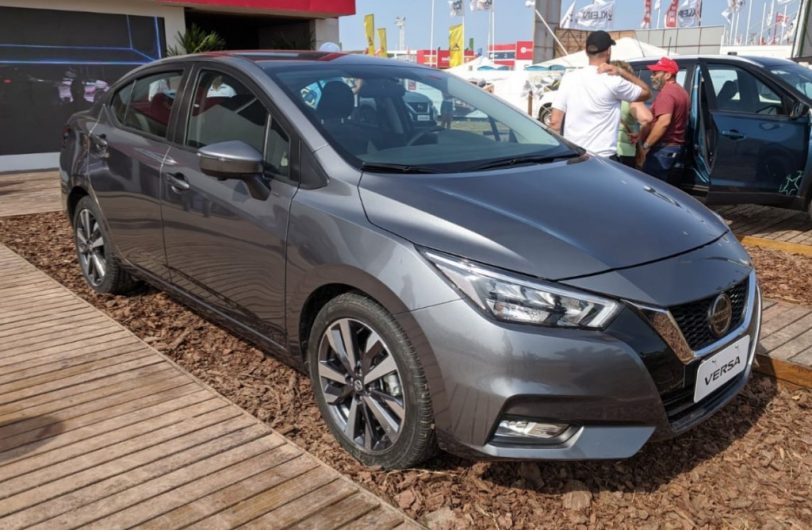 El nuevo Nissan Versa debutó en Expoagro