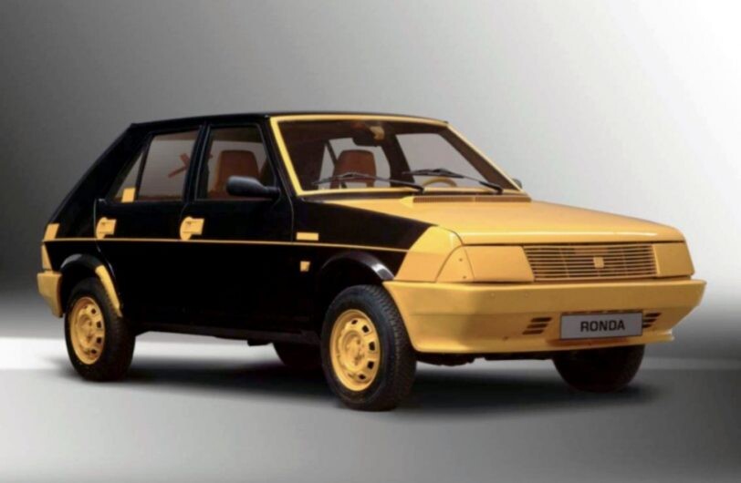 La curiosa historia del Seat Ronda amarillo y negro