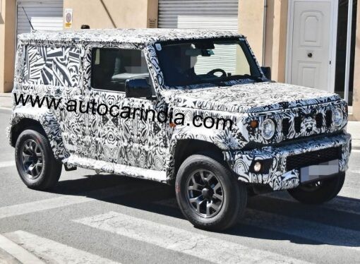 Suzuki ya prueba el Jimny 5 puertas
