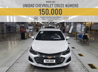 Chevrolet festeja 150.000 Cruze producidos en Rosario
