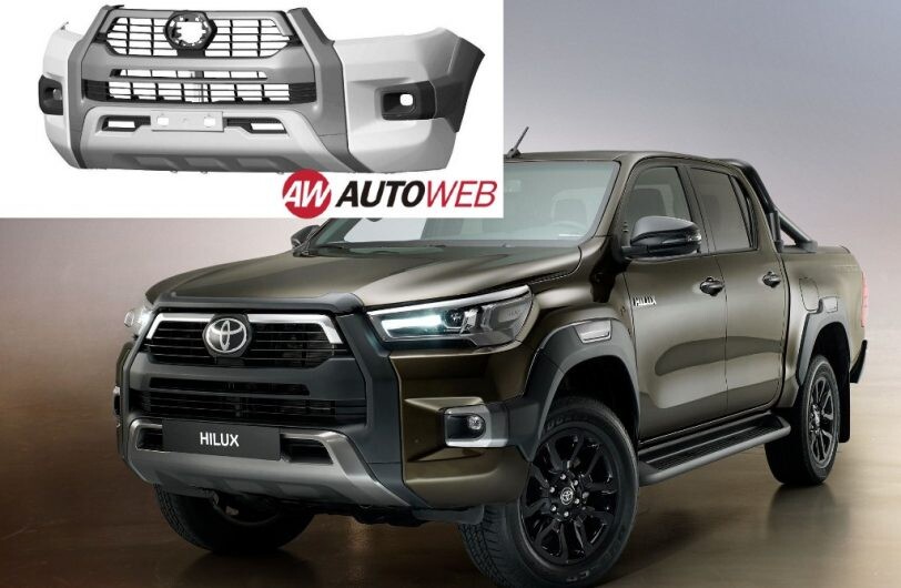 Toyota registra la trompa ¿de la nueva Hilux GR Sport?