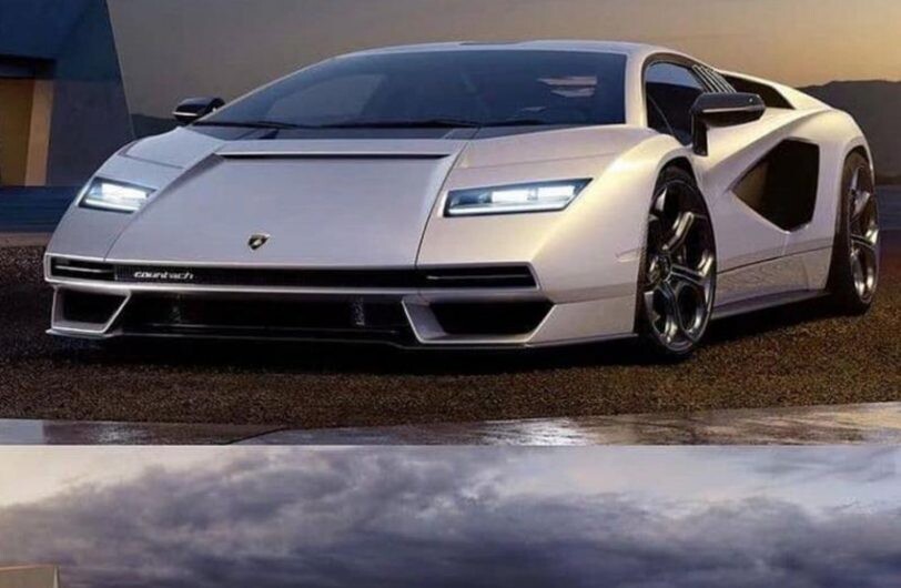 El nuevo Lamborghini Countach se escapa antes de tiempo
