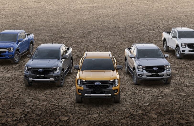 Cómo lucen las distintas versiones de la nueva Ford Ranger