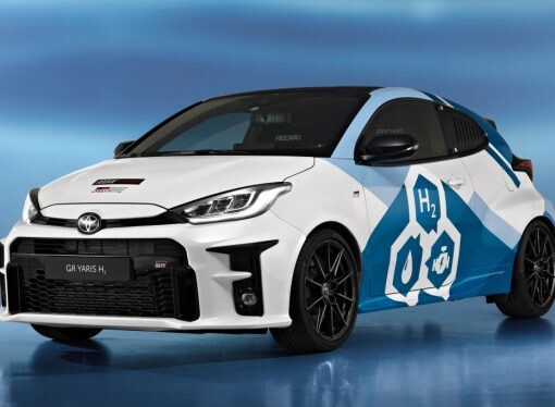 Este Toyota GR Yaris tiene un motor de combustión alimentado a hidrógeno