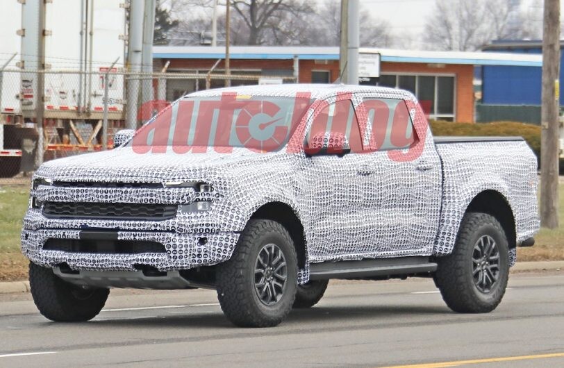 La nueva Ford Ranger Raptor, casi al desnudo