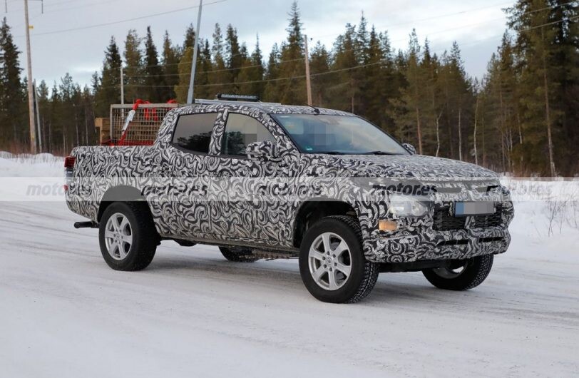 La Mitsubishi L200 salió a probar la plataforma de la Frontier