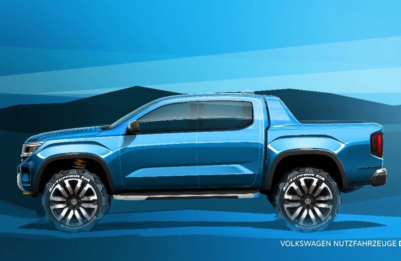Volkswagen revela más bocetos de la nueva Amarok