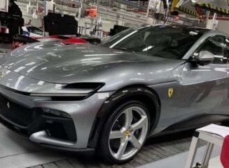 Se filtra la primera imagen del Ferrari Purosangue