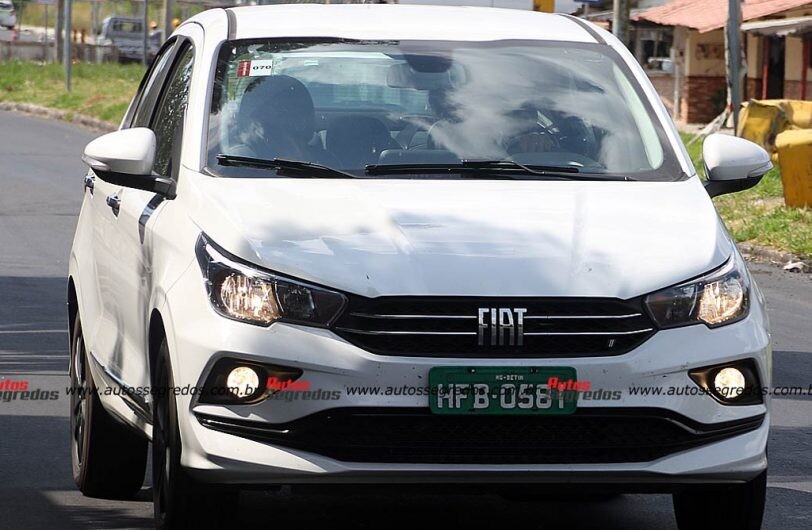 Cazan el facelift del Fiat Cronos (con el 1.3 CVT)