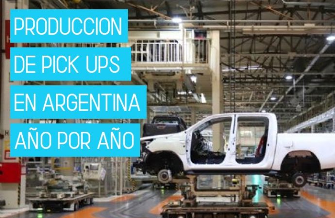 Ranking interactivo: todas las pick ups producidas en la Argentina desde 1959 hasta 2020