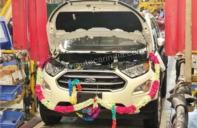 Ford fabricó la última EcoSport en India