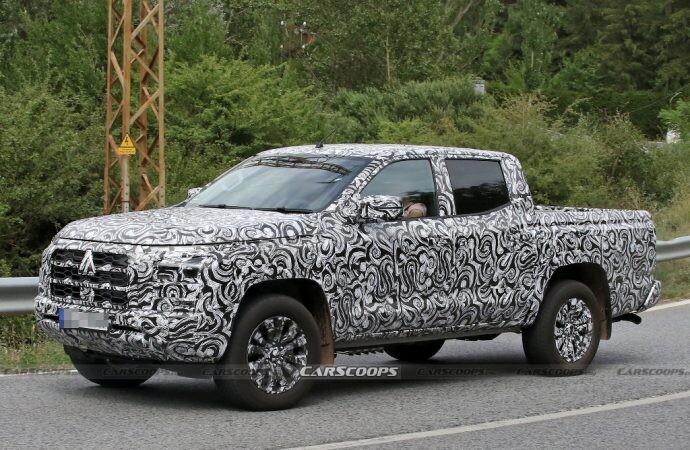 Cazan a la nueva Mitsubishi L200 con su nueva carrocería
