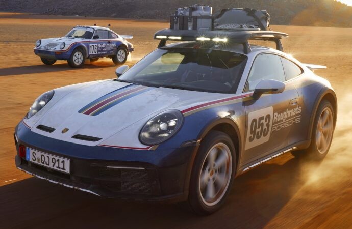 Porsche 911 Dakar, la coupé para usar en cualquier terreno