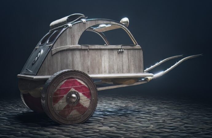 Citroën creó un carruaje para la película de Asterix