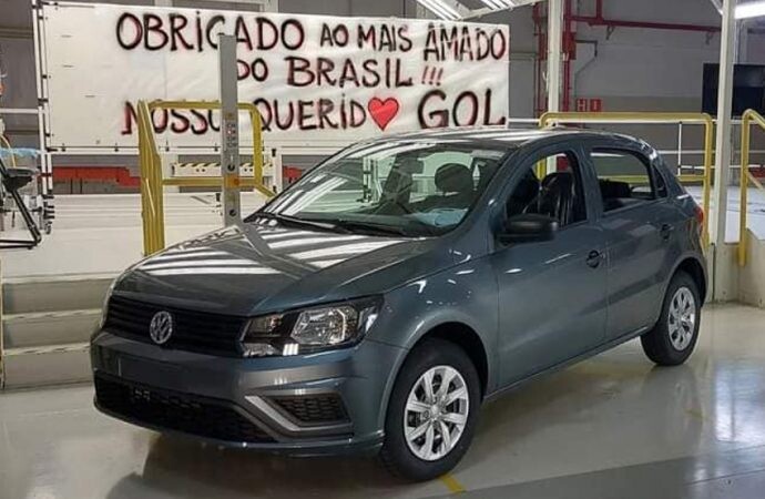 Volkswagen produjo el último Gol tras 42 años de vida