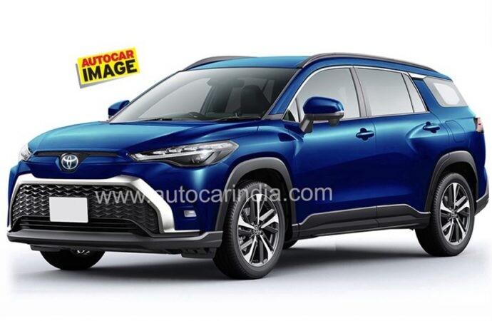 Toyota trabaja en un Corolla Cross de siete plazas