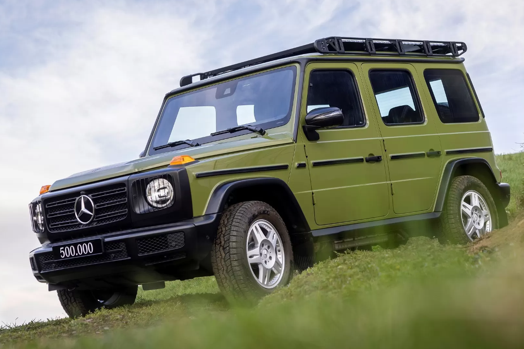 Mercedes produce el Clase G medio millón, pero con estética retro