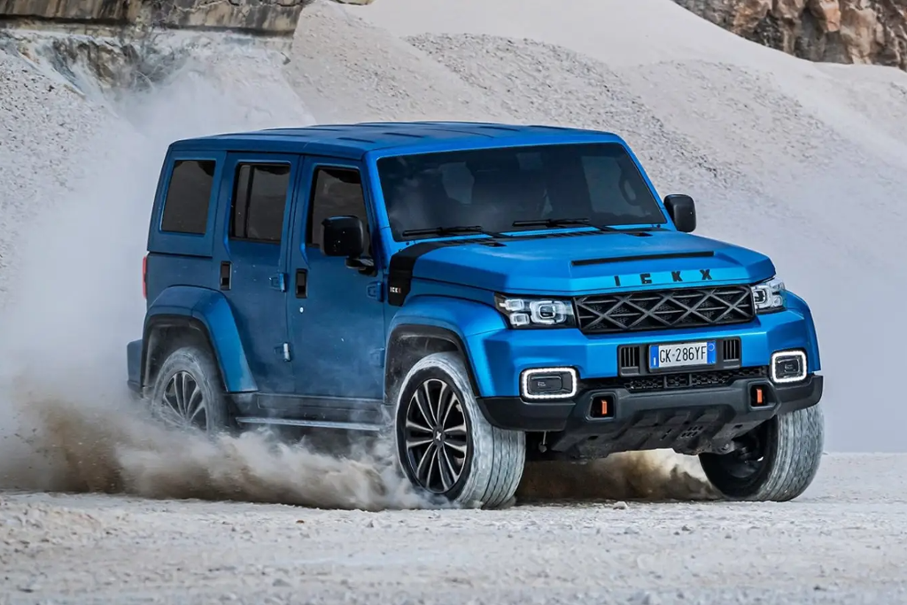 Ickx K2: el Wrangler chino que podría llegar a la Argentina y quiere conquistar Europa