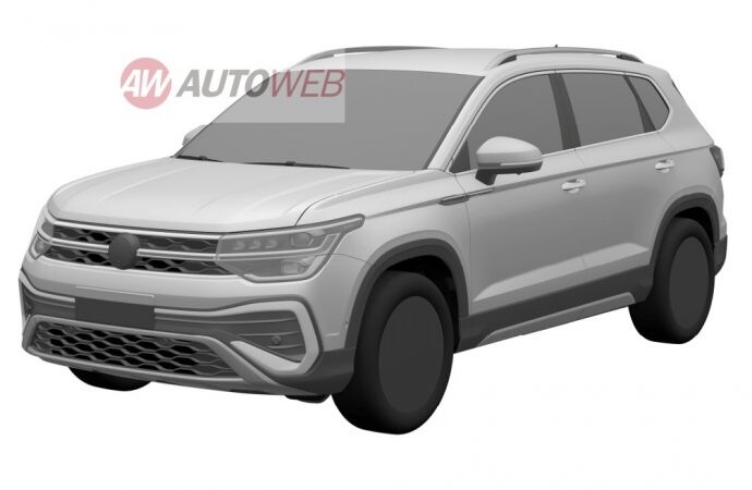 Volkswagen registra un rediseño del Taos en la Argentina