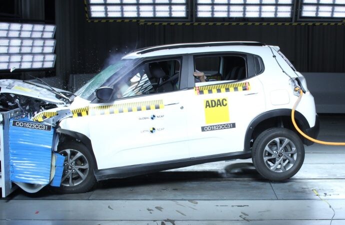 Latin NCAP: El Citroën C3 calificado con cero estrellas