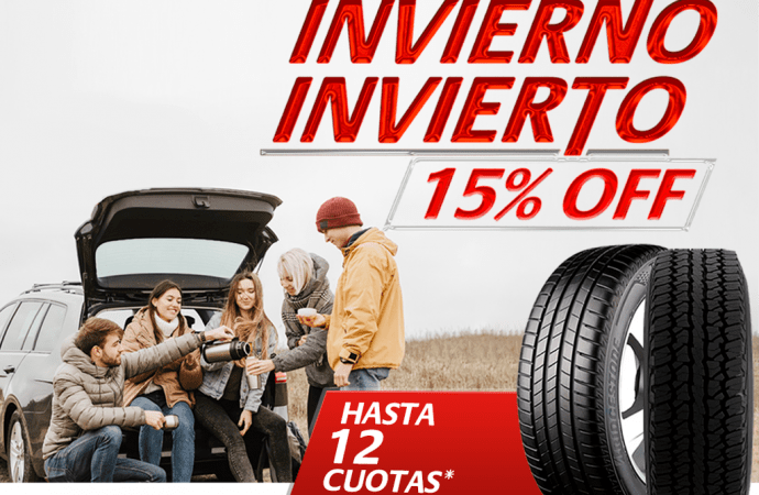 Invierno Invierto: Bridgestone y Firestone lanzan la nueva promoción de invierno