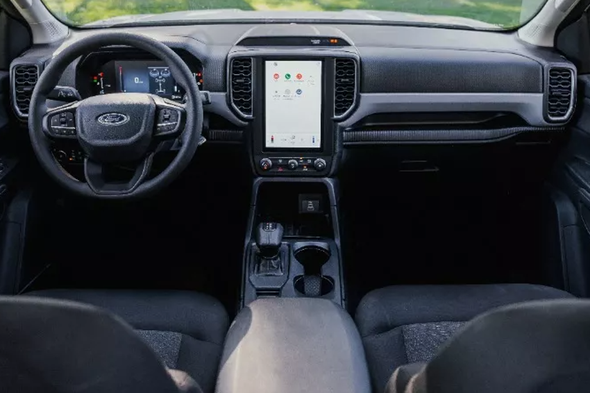 Cómo luce, por dentro, cada versión de la nueva Ford Ranger