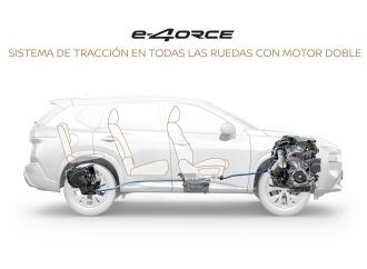 Nissan e-4ORCE, la revolución de la tecnología electrificada con tracción total