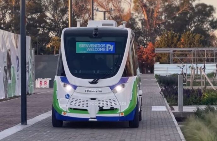 En Buenos Aires ya funciona el primer bus autónomo de Latinoamérica