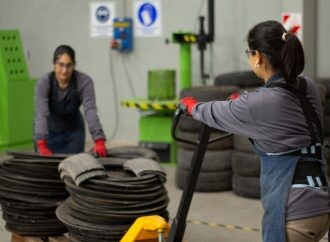 Primer centro de acopio y reducción de neumáticos fuera de uso de Michelin