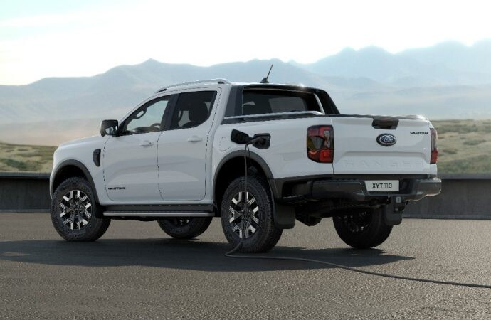Ford presentó la Ranger híbrida enchufable