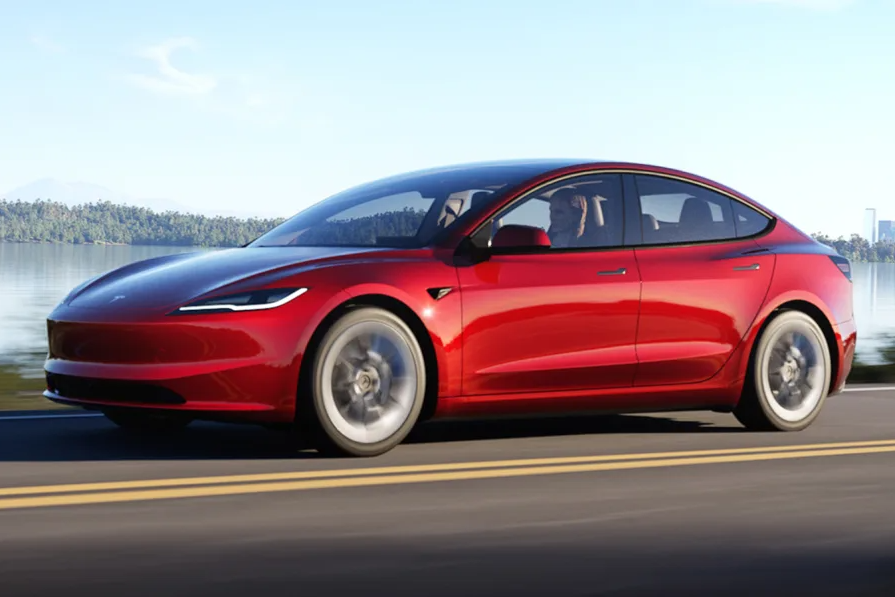 Así es el rediseño del Tesla Model 3