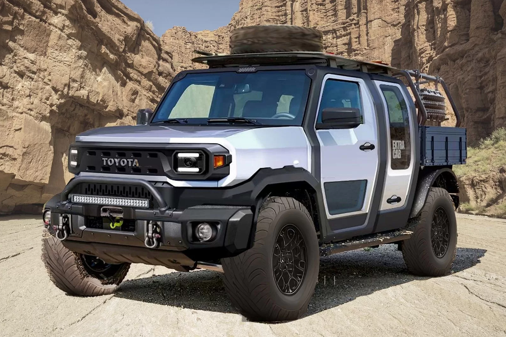 Toyota muestra nuevas variantes de su futura pick up básica