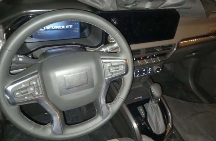 La nueva Chevrolet S10 deja ver su interior