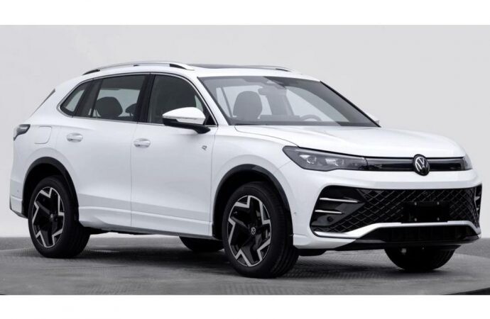 La nueva VW Tiguan de siete asientos se deja ver en China