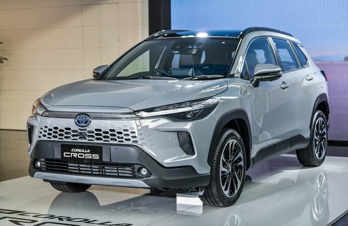 El Toyota Corolla Cross renueva su imagen en Asia