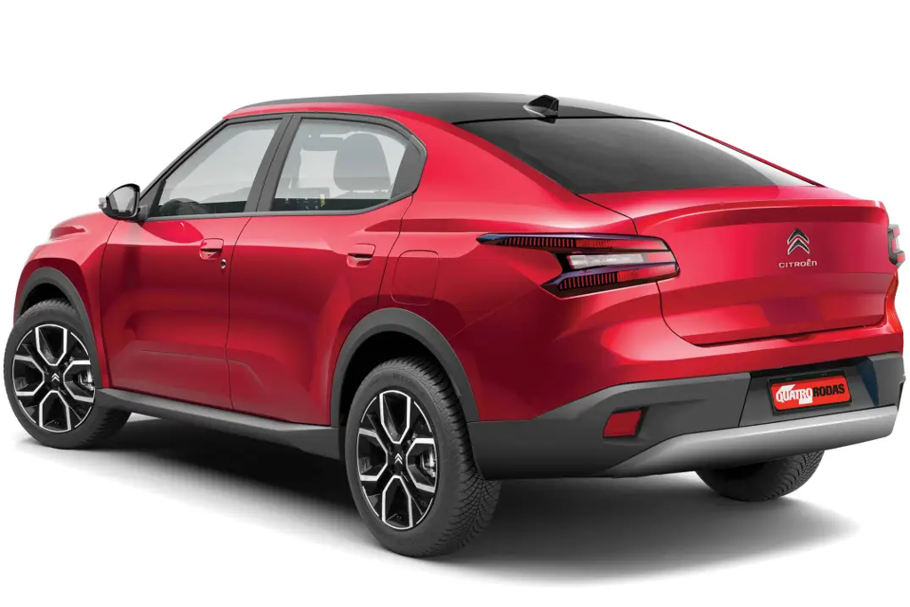 Así podría verse la versión fastback del Citroën C3