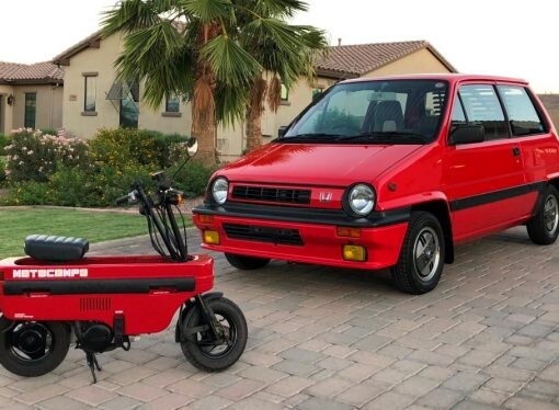 Soluciones olvidadas: el Honda que venía con una moto en el baúl