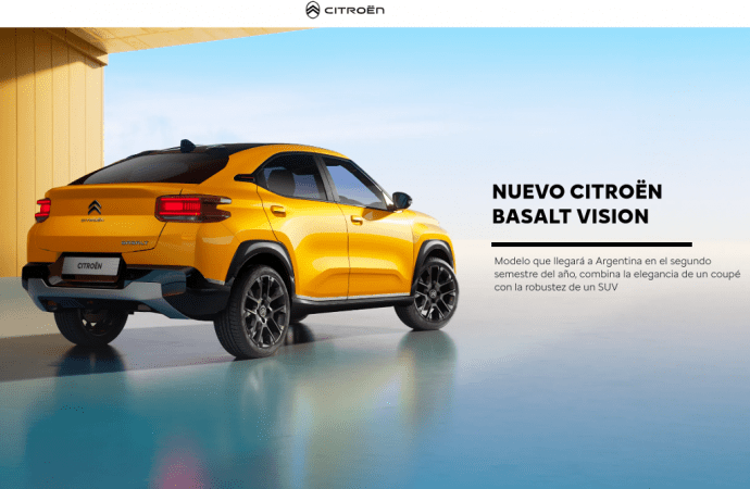 Citroën confirma que el Basalt llegará este año a la Argentina