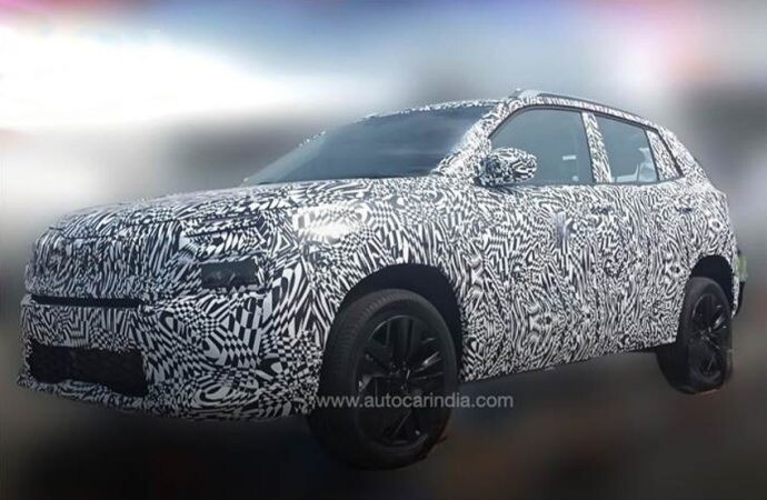 El futuro SUV de entrada de Volkswagen se deja ver en India