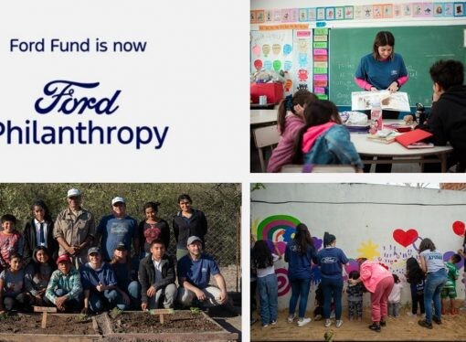 Ford Fund, el brazo filantrópico de Ford a nivel mundial, cambia su nombre a Ford Philanthropy