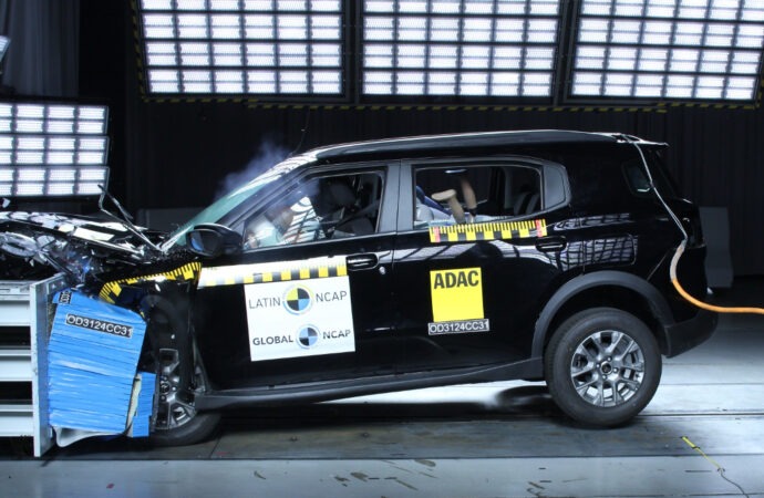 Latin NCAP le puso cero estrellas al Citroën C3 Aircross