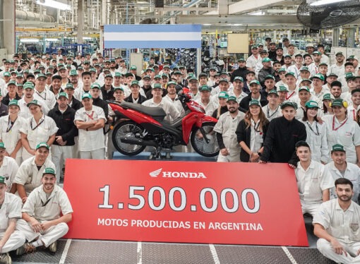 Honda celebra 1.500.000 motos producidas en Argentina