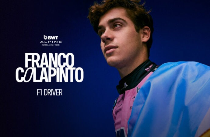Colapinto correrá con Alpine las próximas cinco carreras de Fórmula Uno