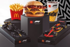 McDonald’s pisa el acelerador con el regreso del Menú F1, ahora con autos coleccionables